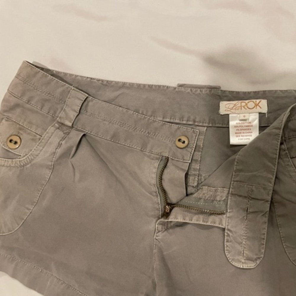 LaRok mini cargo shorts